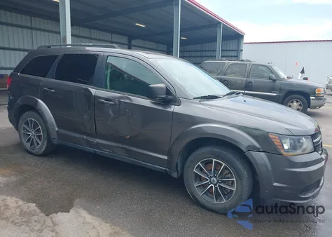 2018 Dodge Journey Se из США, поврежденный, VIN 3C4PDCAB8JT196648